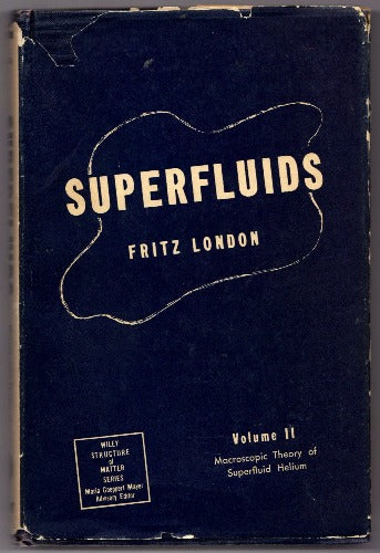 Superfluids Volume II by Fritz London
