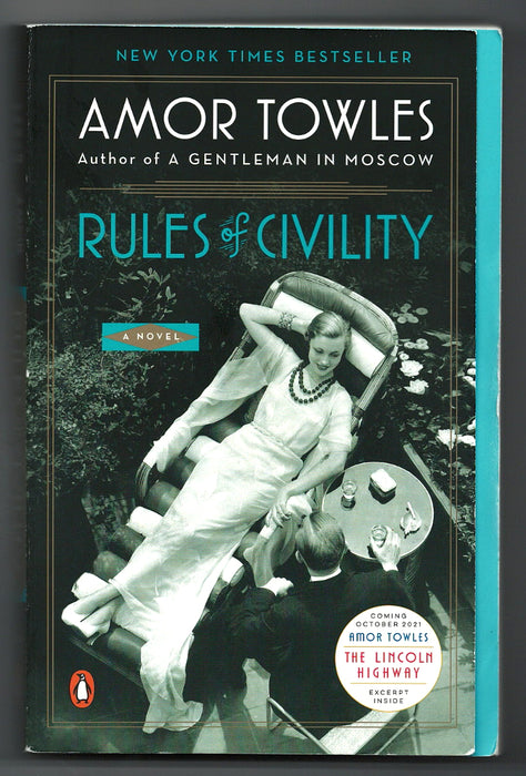 Rules of Civility by Amor Towles