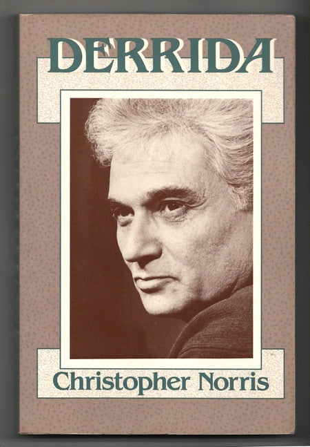 Derrida by Christopher Norris