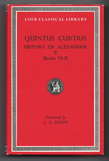 History of Alexander by Quintus Curtius