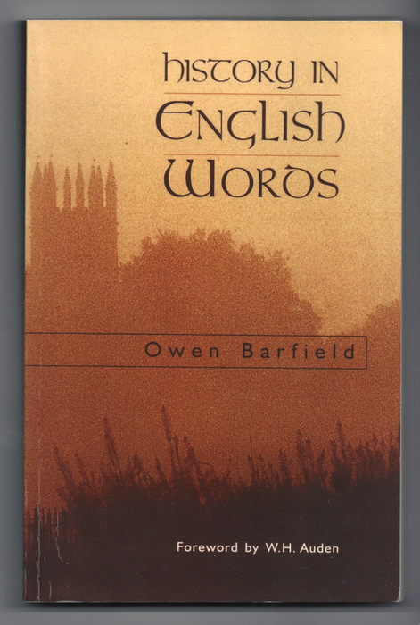 History in English Words by Owen Barfield