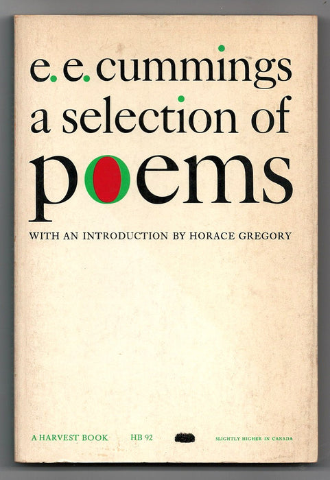 A Selection of Poems by e.e. cummings