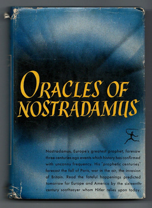 Oracles of Nostradamus edited by Charles A. Ward
