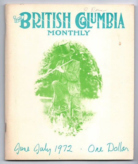 The British Columbia Monthly Volume One Number One
