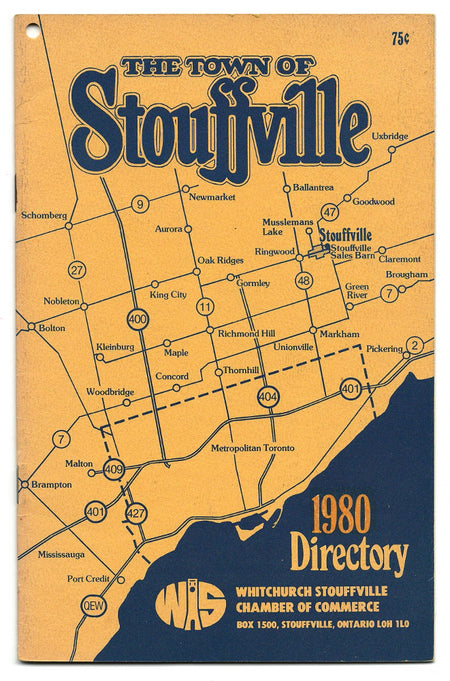 The Town of Stouffville 1980 Directory