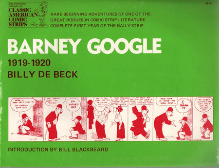 Barney Google: a Complete Compilation, 1919-1920 by Billy DeBeck
