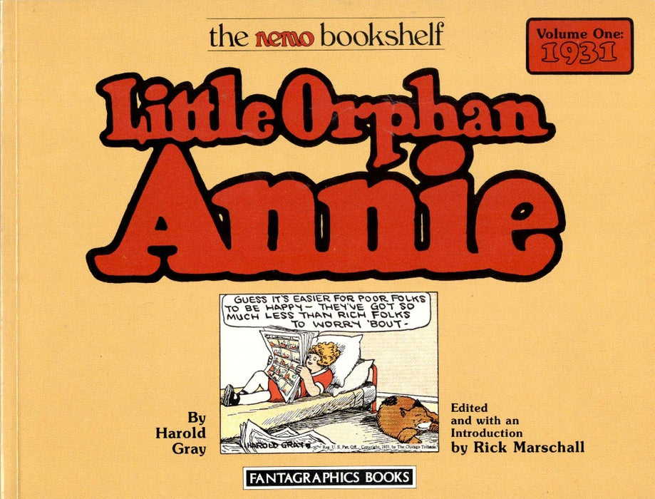 Little Orphan Annie Volume 1: 1931 by Harold Gray