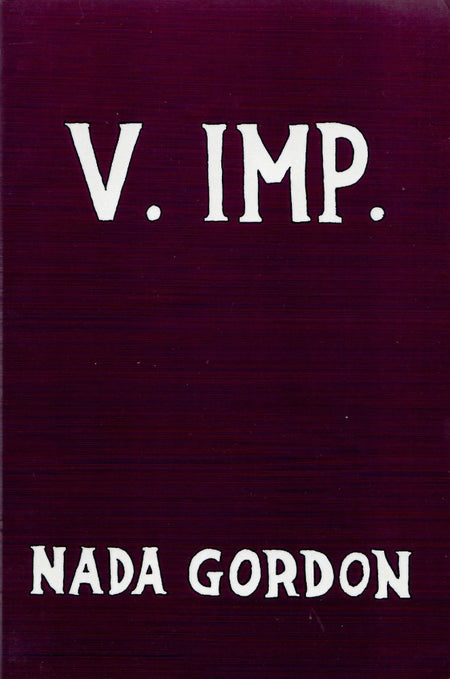 V. Imp. by Nada Gordon