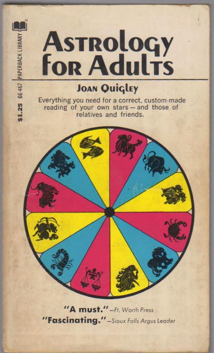 Astrology for Adults by Joan Quigley
