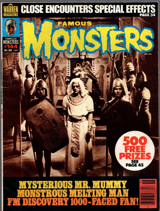 Famous Monsters Magazine #144