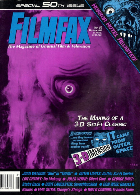 Filmfax: The Magazine of Unusual Film and Television 50th Issue