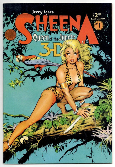 Sheena 3-D Special #1 by Jerry Iger and Dave Stevens
