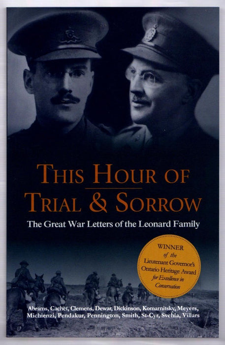 Brown & Dickson Book This Hour of Trial & Sorrow - Tamar Cachet